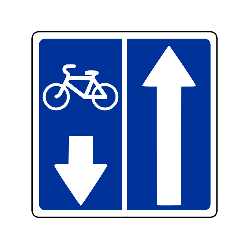 Знак особого предписания 5.11.2 "Дорога с полосой для велосипедистов"