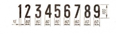 Знак GD-36 «Путевой километровый знак (Московский и местный).»