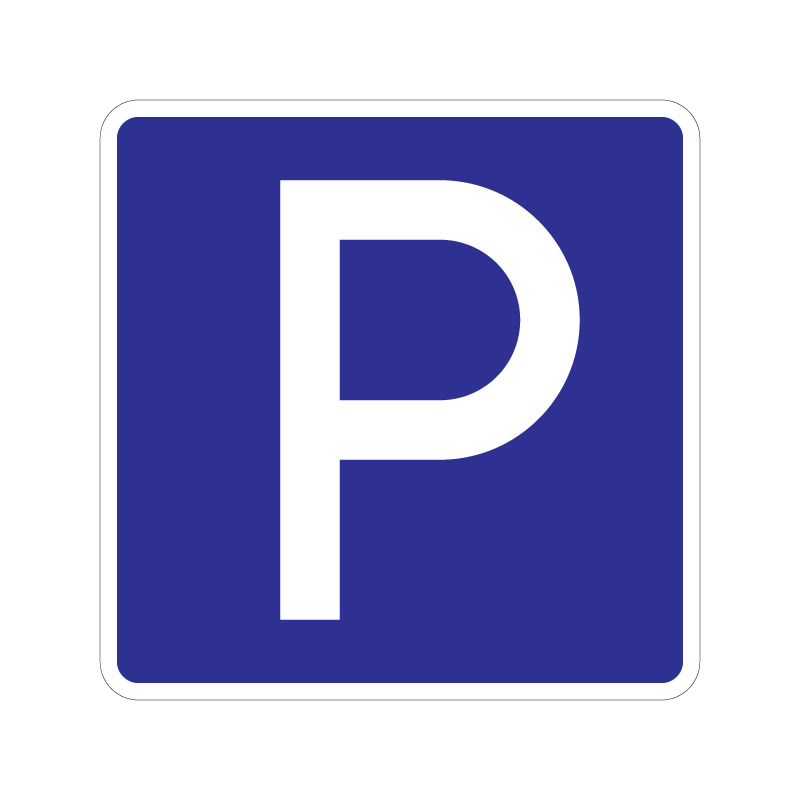 Дорожный знак 6.4 "Парковка" (Парковочное место)
