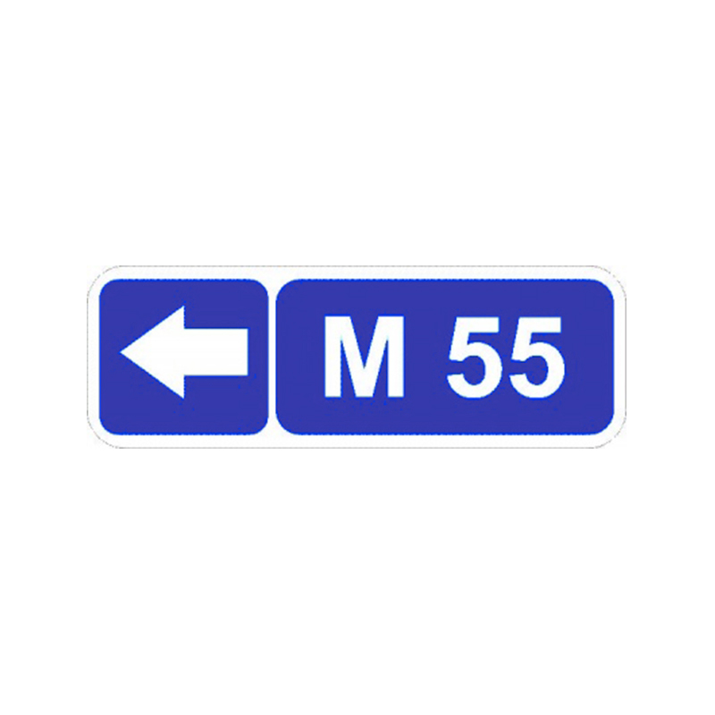 Информационный знак 6.14.2 "Номер маршрута"